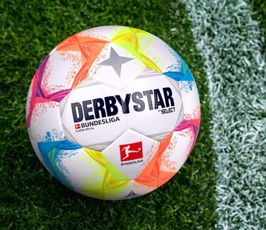 Футбольний м'яч Derbystar Bundesliga Player Special v22, білий, розмір 5