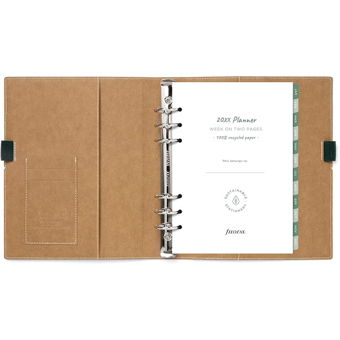 Органайзер Filofax Eco Essential A5 Темний горіх Dunkles Walnussbraun