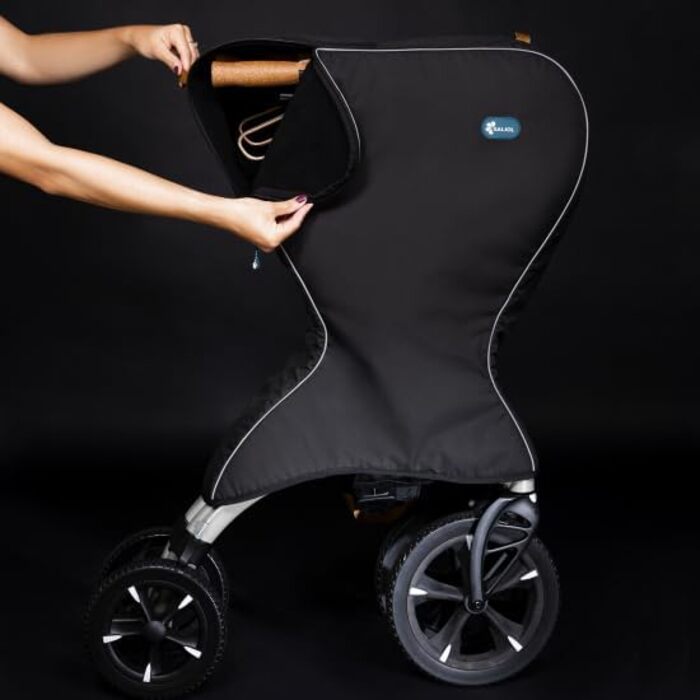 Транспортна сумка Saljol, аксесуари для Saljol Allround і Carbon Rollator, чорна, захист під час транспортування