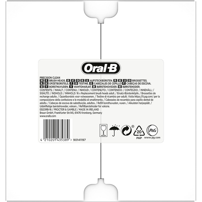 Щітки Oral-B Precision Clean 16 FFU CleanMaximizer