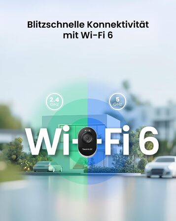 Зовнішня камера спостереження Reolink 4K Wi-Fi 6 із дводіапазонним Wi-Fi 2,4/5 ГГц, повнокольоровим нічним баченням, зовнішньою камерою Wi-Fi, що підключається, із цілодобовим записом, інтелектуальним виявленням, сиреною, захистом від погодних умов, Lumus