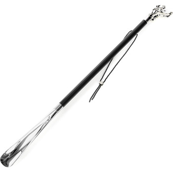 Палиці для ходьби Shoehorn Silver Handle 925 Довжина 50см Короткий Shoehorn Елегантний Розкішний Панчоха Стиль Англійський Сетер