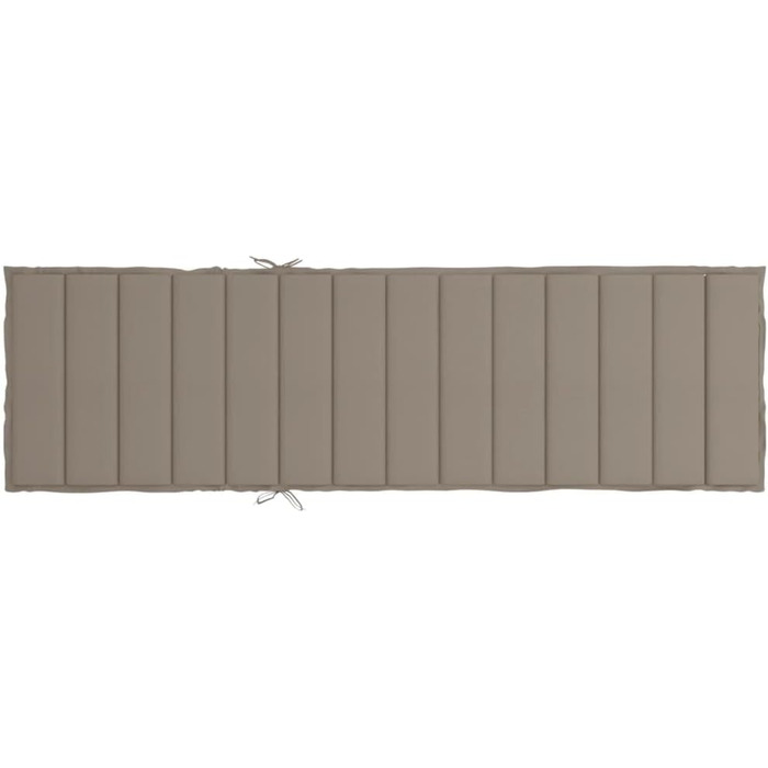 Подушка для шезлонгу Taupe 200x50x3 см Тканина