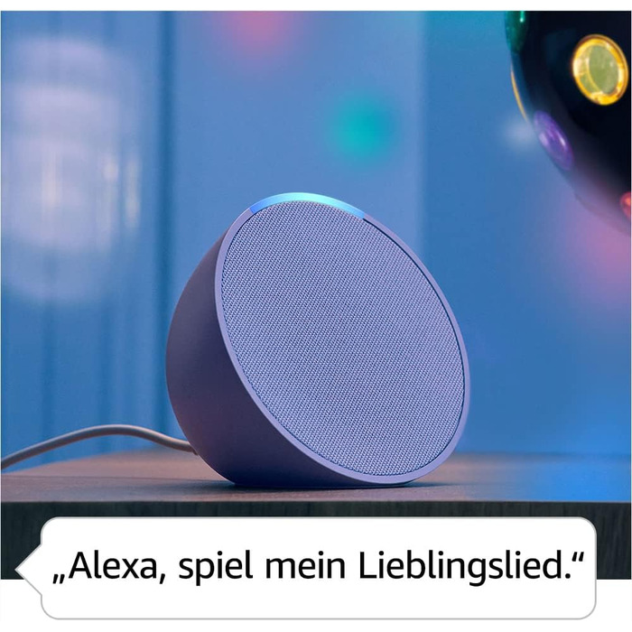 Сертифікований відремонтований Echo Pop Компактна та розумна Bluetooth колонка з повним звуком і Alexa антрацит