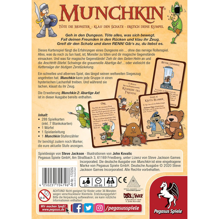 17222G - Munchkin 12, 17222G - Munchkin 12