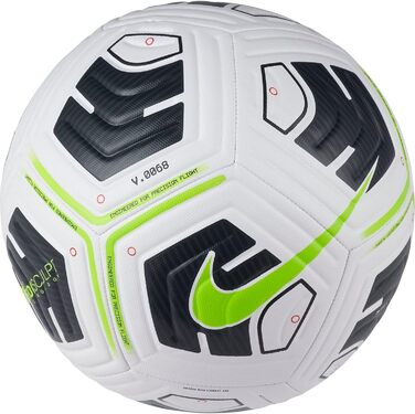 Футбольні бутси Nike Unisex Adult Academy Team 3 White/Black/Volt білі/чорні/фіолетові