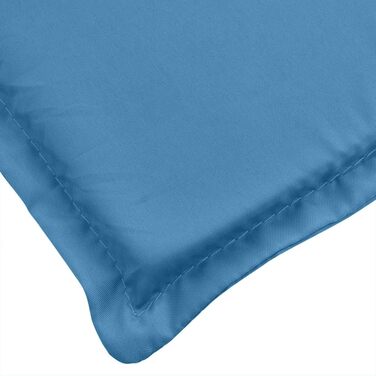 Подушка для шезлонгу LAPOOH Melange Blue 200x60x4 см тканина, подушка для шезлонга, подушка для шезлонга, подушка для шезлонга, подушка для лавки, подушка для стільця для високих стільців, подушки для шезлонга - 4002513