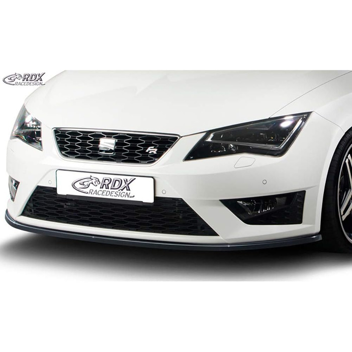 Кріплення переднього спойлера Seat Leon 5F SC/5-door/ST FR/Cupra 2013- (ABS Чорний глянець)