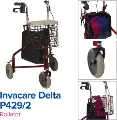 Ролик на колесах Invacare 7331492563494 P429/2 Delta