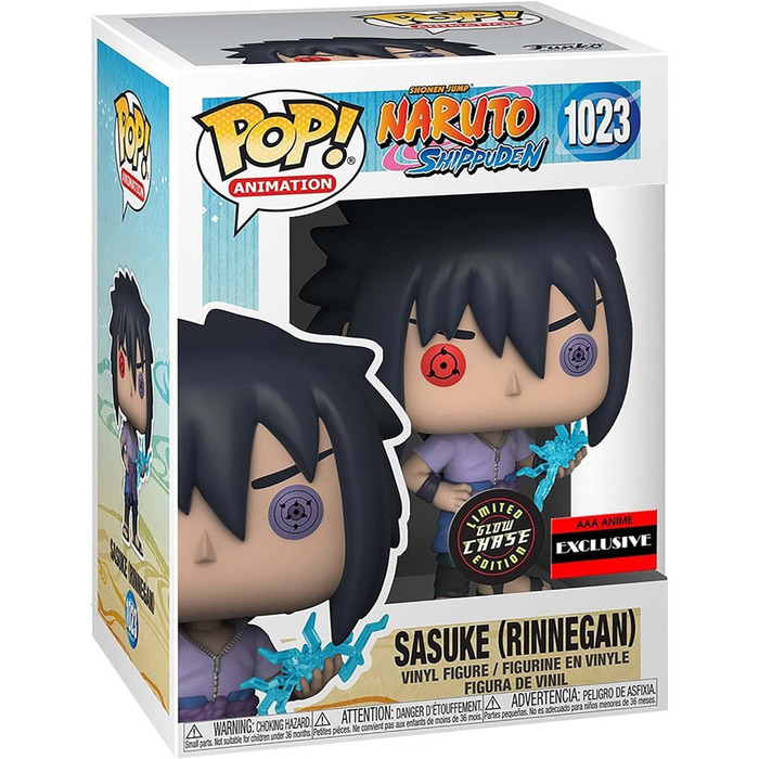 Поп-фігурка Funko Naruto Shippuden Sasuke Uchiha (Rinnegan) (AAA аніме-ексклюзив)