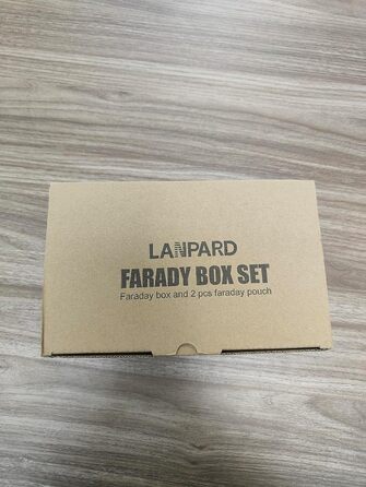 Автомобільний ключ Faraday Box & Bags (2 шт. ), захист мобільного телефону без ключа, блокувальник сигналу для кредитної картки та чорної підкладки автомобіля