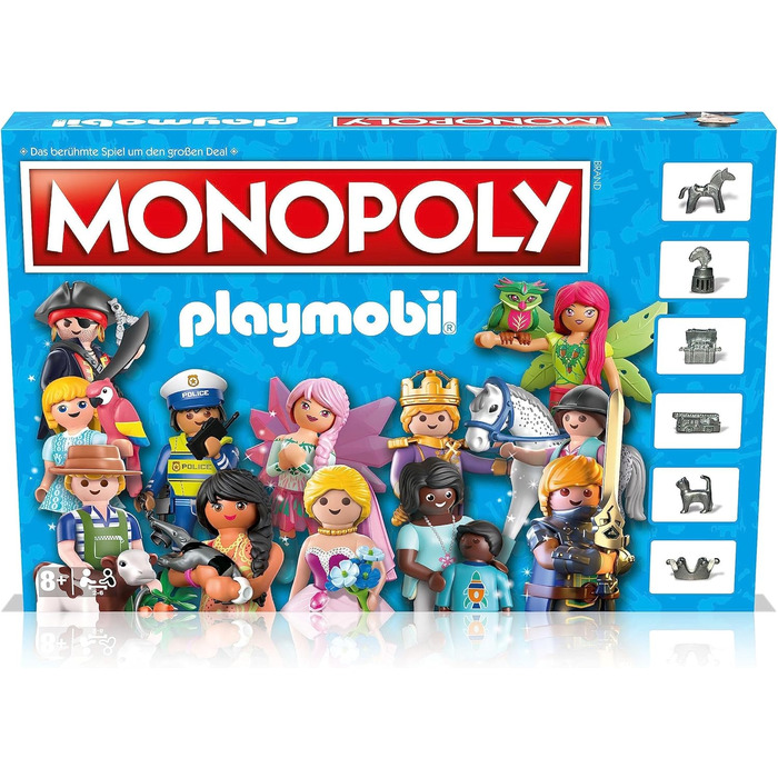 Виграшні ходи - Монополія - Playmobil - Настільна гра - Вік 8 - Німецька мова