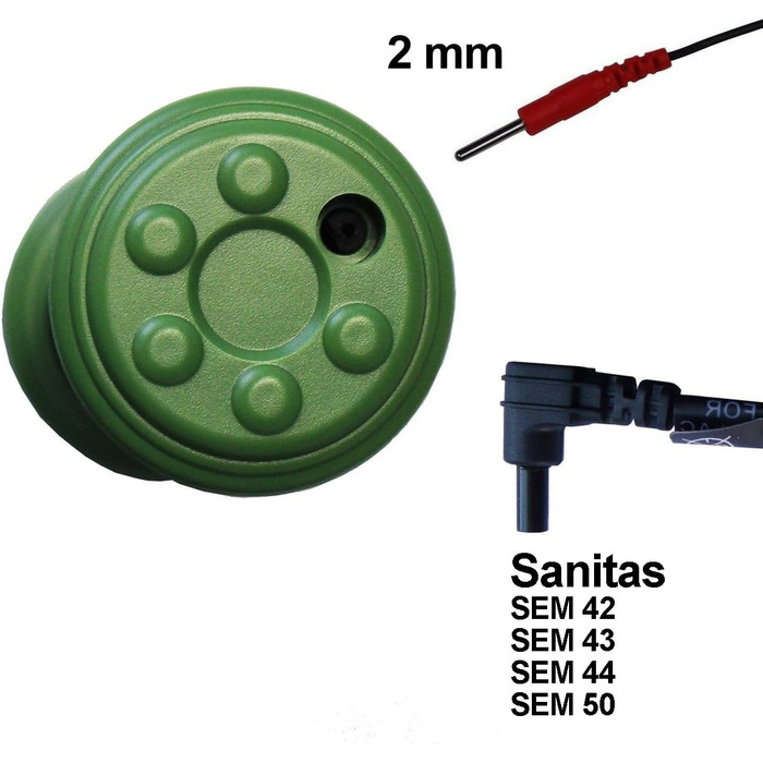 Ручний електрод електродні прокладки 5x5 см, сумісні з Sanitas SEM 42/43/ 44/50