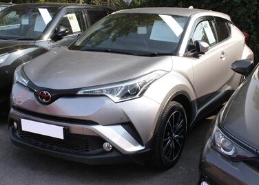 Набір вітрових дефлекторів AUTO CLOVER для Toyota C-HR 2016-2023 (4 шт. )