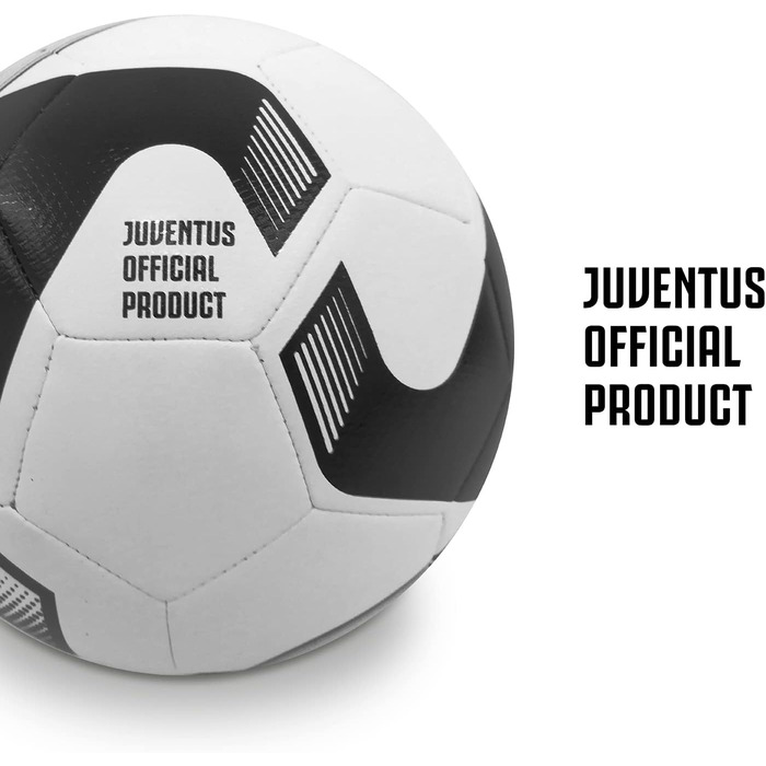 Зшитий футбольний м'яч JUVENTUS - Офіційний продукт - Розмір 5 - 400 г - 13640