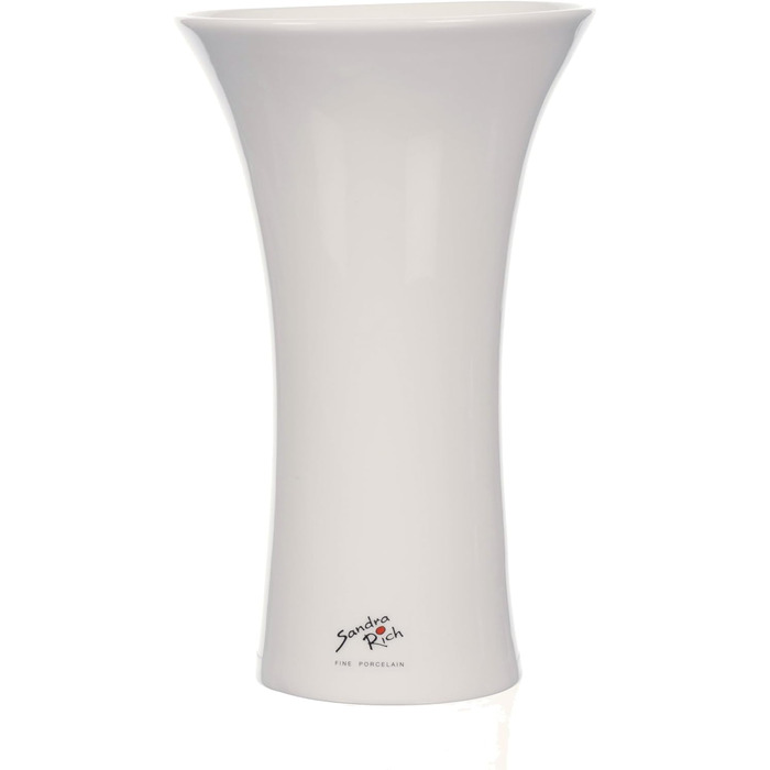 Порцелянова ваза Sandra Rich X-Vase 22 White