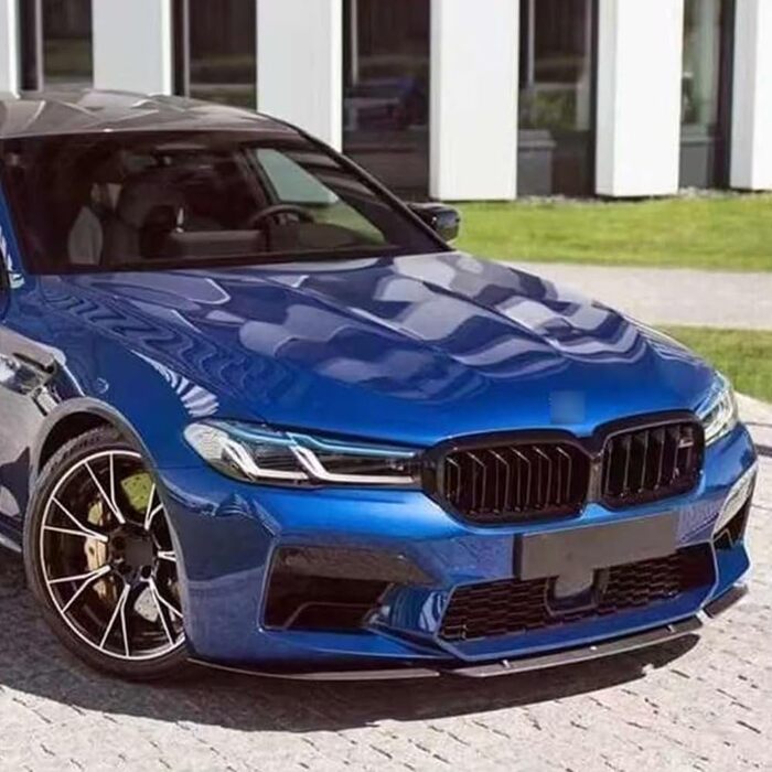 Автомобільний передній спойлер для BMW F90 M5 LCI Competition 2021 2022 2023, передні бампери Передній губний спойлер Розгалужувач Дифузор Обважування Аксесуари