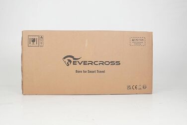 Електричні велосипеди EVERCROSS EK6 дорослі, складаний електровелосипед з шинами 20 x 4.0, гірський електровелосипед з 7-ступінчастою коробкою передач, акумулятор 48V 15AH, двигун 250W, вага 33.2 кг, подвійні амортизатори чорного кольору в стандартній ком