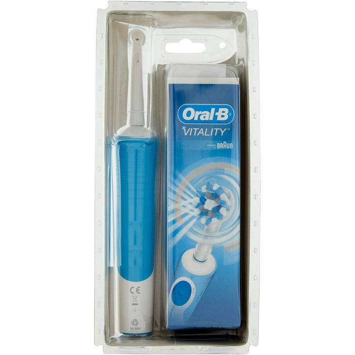 Електрична зубна щітка Oral-B Vitality Crossaction Basic CLS (з вбудованим акумулятором)