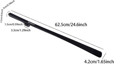 Портативний підйомник для домашнього господарства, підйомник взуття з довгою ручкою для літніх та незручних людей, підйомник взуття з довгою ручкою, магнітний ріжок для взуття, дорожній ріжок для дітей та дітей