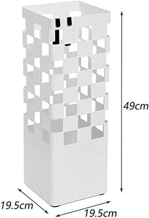 Тримач для парасольок KISYHOLG, Підставка для парасольок, Залізна підставка для парасольки, Підставка для парасольки, Домашня парасолька, Підлога, Відро для зберігання в готелі, Передпокій, Відро для парасольки, Білий тримач, Підставка для парасольки, Пар