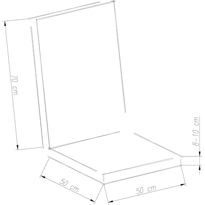 Комплект з 2 крісел з високою спинкою, 120 x 50 x 8 см, Зелений/Жовтий