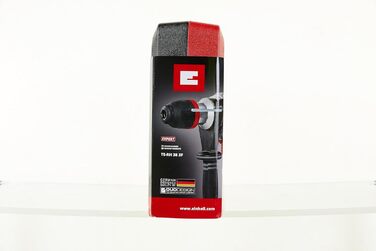 Перфоратор Einhell TE-RH 38 3F (1050 Вт, сила удару 9 Дж, патрон SDS-Max, обмежувач глибини свердління металу, свердління 38 мм в бетоні, вкл. кейс) без аксесуарів