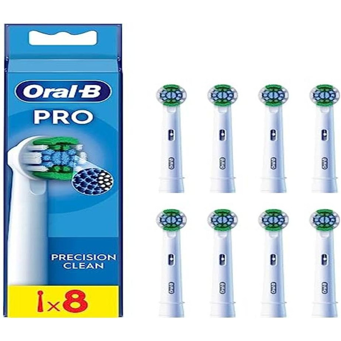 Електричні щітки для зубної щітки Oral-B Pro Precision Clean, 8 шт. в упаковці по 8 одиниць