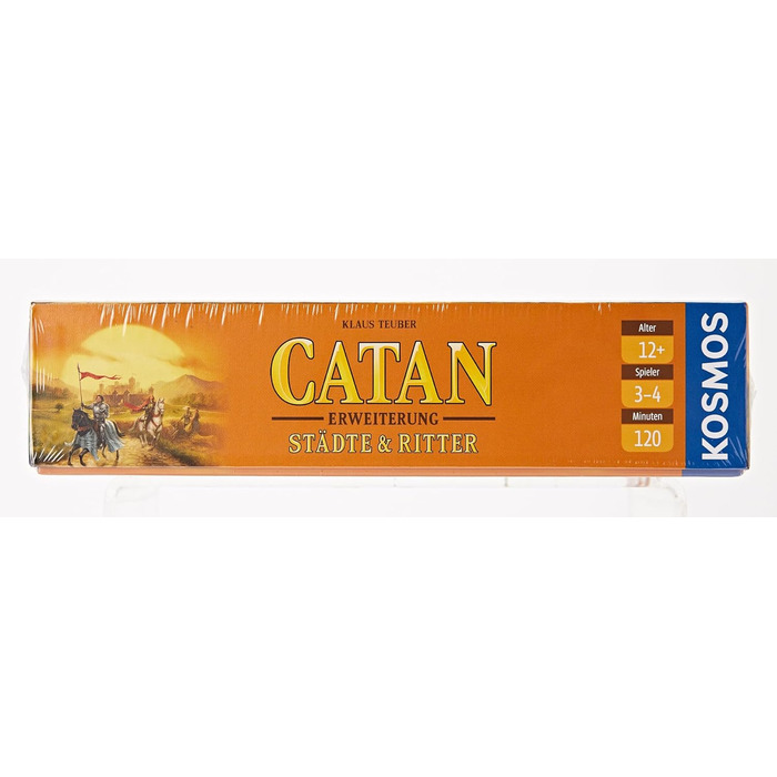 Розширення для Catan - The Game, настільна гра для 3-4 гравців віком від 12 років, грається тільки з базовою грою, Settlers of Catan, 682736 Catan - Cities & Knights