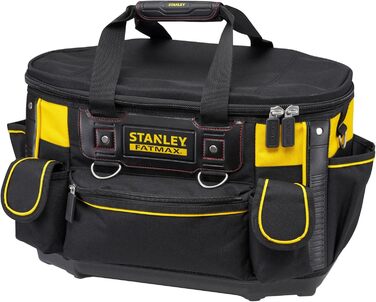 Сумка для інструментів Stanley FatMax (50x33x31см, з круглим отвором, стабільна конструкція, легкодоступні відділення, ергономічна ручка) FMST1-70749 Одномісна