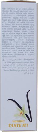 Оральний оптимізатор Гель для мінету ваніль, 50 мл ваніль 50 мл (1 упаковка)