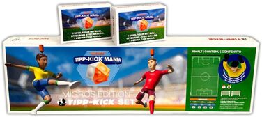 Настільний футбол Tipp-Kick Mania Migros Edition вкл. 2 столи для настільного футболу та воротаря настільний футбол настільний футбол настільний футбол, 24