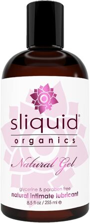 Натуральний гелевий мастило Sliquid Organics 255 мл