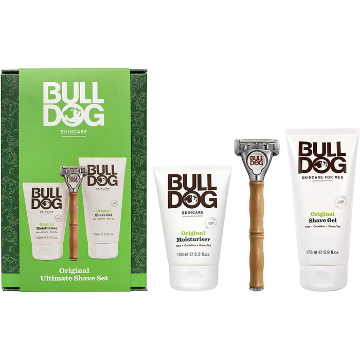 Набір для гоління BULLDOG Skincare Ultimate, зелений