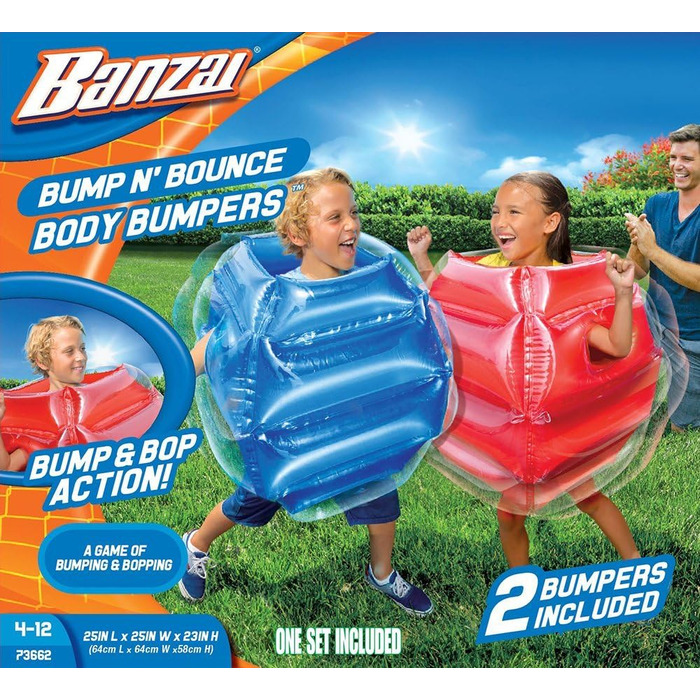 Садова іграшка Bump n Bounce Body 2 бампера в комплекті, 01B3USS-TOYS