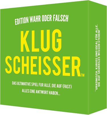 Правдиве чи неправдиве видання, 43028 - Klugscheisser -