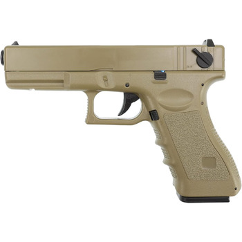 Дж кал. 6мм в комплекті з патчем OpTacs, 18 Softair Airsoft Pistol CM030 AEP TAN 0,5