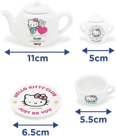 Порцеляновий сервіз Smoby Hello Kitty