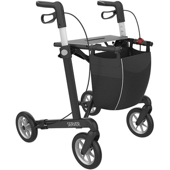 Шини Rehasense Server Aluminium Lightweight Rollator black L - 62 см TPE