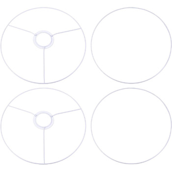 Карта джерел 2 Комплект абажура кільце 250мм діаметр. Рамка тримача для тримача лампи праска