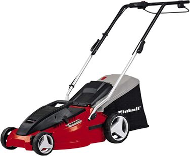 Електрична газонокосарка Einhell GC-EM 1742 (1.700 Вт, 42 см Шнітбр., 50 л Fangbox, 20-65 мм Шніт., клаппб. кермо, легке та міцне)