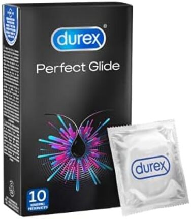 Презервативи Durex Perfect Glide 10 гель-мастило Durex Perfect Glide 100 мл - Durex Try Mix