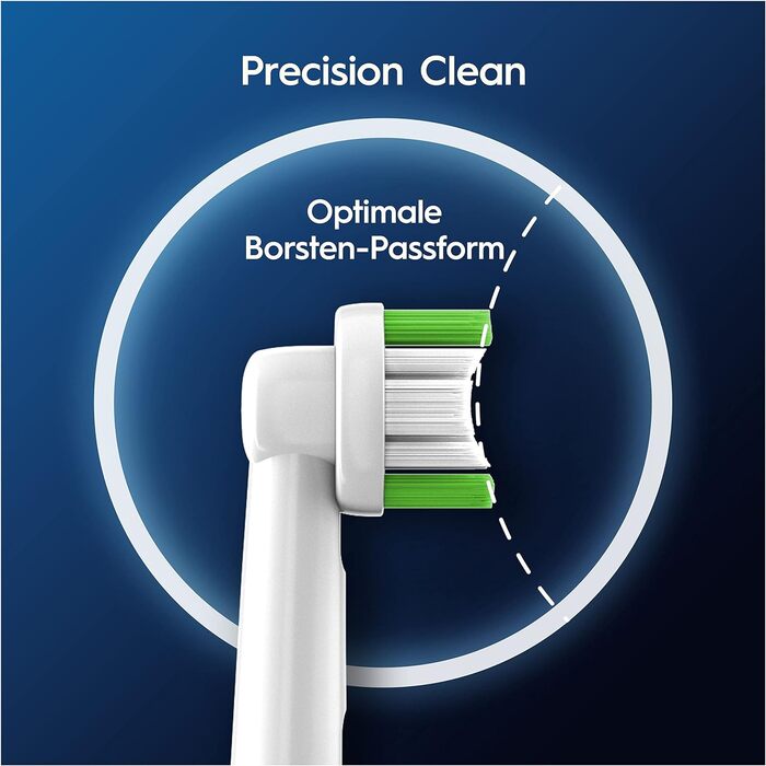 Щітки Oral-B Pro Precision Clean для електричної зубної щітки, 16 шт. , чищення зубів, X-щетина, оригінальна насадка для зубної щітки Oral-B, упаковка, сумісна з поштовою скринькою, розроблена в Німеччині (6 шт. )