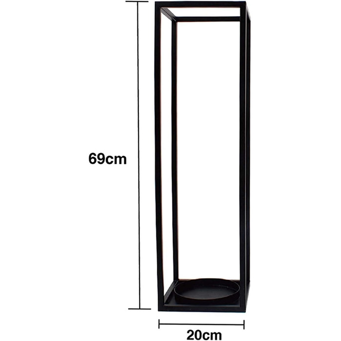 Підставка для парасольок Cuiynic, підставка для парасольок Проста підставка для парасольки Металеве коване відро для парасольки (золото) (чорне Q)