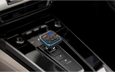 Автомобільний FM-передавач Bluetooth, автомобільна стереосистема, MP3-плеєр, AUX USB-зарядний пристрій