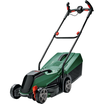 Акумуляторна газонокосарка Bosch CityMower 18V-32 (18 Вольт, акумулятор 4 Ач, безщітковий двигун, ширина зрізу 32 см, площа газону до 300 м, в картонній упаковці) CityMower 18 Volt Single Новий дизайн Classic Green