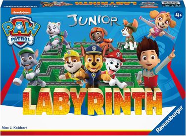 Лабіринт (Paw Patrol Junior Labyrinth) 20799 - відома настільна гра від Ravensburger в молодшій версії, дитяча гра для дітей віком від 4 років Одиночна