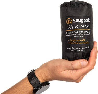 Snugpak Doublure Soie Black, Snugpak Doublure Soie Black