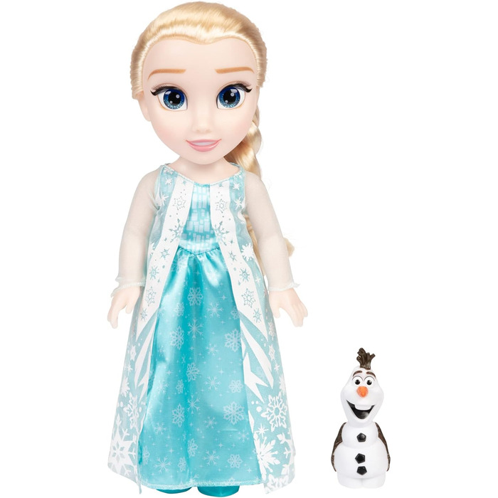 Співоча лялька ELSA 35 см, співає Let It Go, з аксесуарами для додаткової забави, ідеально підходить для дівчаток від 3 років, 225306, бірюзовий