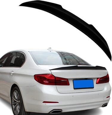 Задній спойлер Fly Design підходить для BMW 5 Series G30 Extra Wide Gloss Black